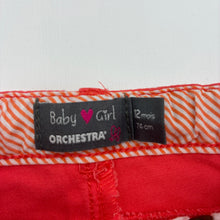 Load image into Gallery viewer, Girls Orchestra, soft feel stretch cotton pants, adjustable, GUC, size 0,  