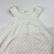 Load image into Gallery viewer, Girls Target, soft cotton bubble dress, stars, GUC, size 0, L: 37cm