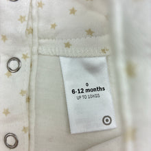 Load image into Gallery viewer, Girls Target, soft cotton bubble dress, stars, GUC, size 0, L: 37cm