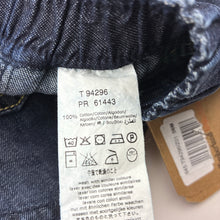 Load image into Gallery viewer, Boys Timberland, lightweight denim shorts, elasticated, NEW, size 00,  