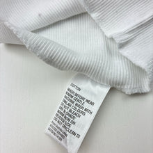Load image into Gallery viewer, Girls Tiny Little Wonders, white ribbed cotton singlet top, EUC, size 000,  