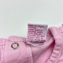 Load image into Gallery viewer, Girls H+T, pink cotton embroidered top, GUC, size 00,  
