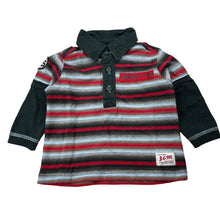 Load image into Gallery viewer, Boys Jack &amp; Milly, cotton long sleeve polo shirt / top, GUC, size 0,  
