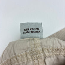 Load image into Gallery viewer, Girls Ouch, lightweight cotton long shorts, adjustable, Inside leg: 20cm, FUC, size 5,  