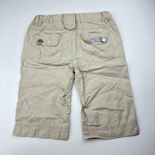 Load image into Gallery viewer, Girls Ouch, lightweight cotton long shorts, adjustable, Inside leg: 20cm, FUC, size 5,  