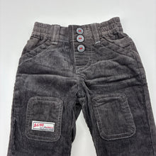 Load image into Gallery viewer, Boys Jack &amp; Milly, cotton corduroy pants, elasticated, EUC, size 000,  