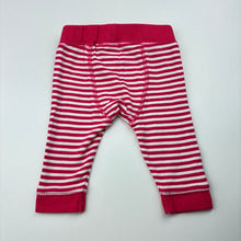 Load image into Gallery viewer, Girls Sprout, soft stretchy stripe leggings / bottoms, EUC, size 000,  