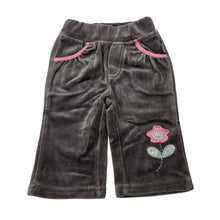 Load image into Gallery viewer, Girls Pumpkin Patch, velour pants / bottoms, elasticated, EUC, size 000,  
