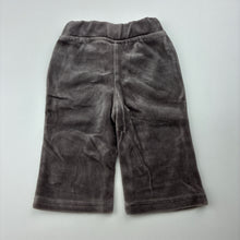 Load image into Gallery viewer, Girls Pumpkin Patch, velour pants / bottoms, elasticated, EUC, size 000,  