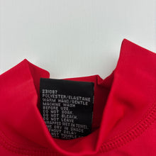 Load image into Gallery viewer, Boys Tilt, red short sleeve rashie / swim top, shark, EUC, size 0,  