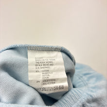 Load image into Gallery viewer, Unisex Prenatal, blue velour footed leggings / bottoms, GUC, size 000,  