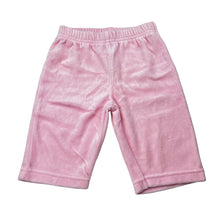 Load image into Gallery viewer, Girls Target, pink velour pants / bottoms, elasticated, GUC, size 00,  