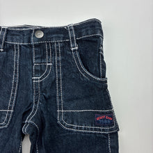 Load image into Gallery viewer, Boys Target, dark denim shorts, adjustable, GUC, size 00,  
