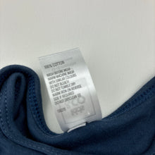 Load image into Gallery viewer, Boys Kids &amp; Co, blue cotton long sleeve bodysuit / romper, GUC, size 000,  