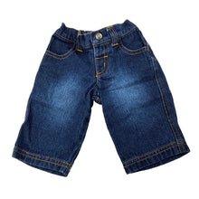 Load image into Gallery viewer, Boys Target, dark denim jeans, elasticated, GUC, size 000,  