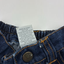 Load image into Gallery viewer, Boys Target, dark denim jeans, elasticated, GUC, size 000,  