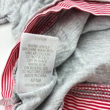 Load image into Gallery viewer, Boys Mix Baby, grey cotton hooded tee / top, GUC, size 000,  