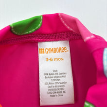 Load image into Gallery viewer, Girls Gymboree, pink short sleeve rashie / swim top, EUC, size 00,  