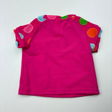 Load image into Gallery viewer, Girls Gymboree, pink short sleeve rashie / swim top, EUC, size 00,  