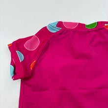 Load image into Gallery viewer, Girls Gymboree, pink short sleeve rashie / swim top, EUC, size 00,  
