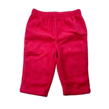 Load image into Gallery viewer, Girls Tiny Little Wonders, pink fleece pants / bottoms, elasticated, EUC, size 00,  
