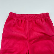 Load image into Gallery viewer, Girls Tiny Little Wonders, pink fleece pants / bottoms, elasticated, EUC, size 00,  