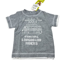 Load image into Gallery viewer, Boys Dymples, grey soft feel t-shirt / tee, combi van, NEW, size 00,  