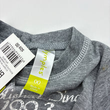 Load image into Gallery viewer, Boys Dymples, grey soft feel t-shirt / tee, combi van, NEW, size 00,  