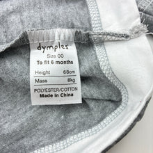 Load image into Gallery viewer, Boys Dymples, grey soft feel t-shirt / tee, combi van, NEW, size 00,  
