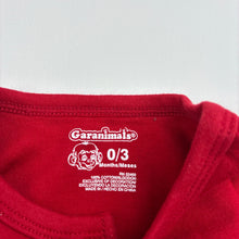 Load image into Gallery viewer, Boys Garanimals, red cotton romper, crab, GUC, size 000,  