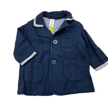 Load image into Gallery viewer, Boys Dymples, navy soft cotton lightweight jacket, GUC, size 00,  