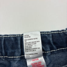 Load image into Gallery viewer, Girls H&amp;T, dark denim skirt, adjustable, GUC, size 2,  