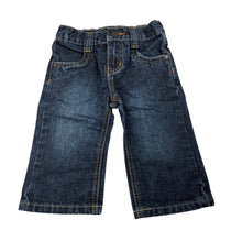 Load image into Gallery viewer, Boys Pumpkin Patch, dark denim jeans, adjustable, GUC, size 0,  