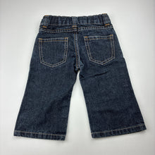 Load image into Gallery viewer, Boys Pumpkin Patch, dark denim jeans, adjustable, GUC, size 0,  