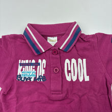 Load image into Gallery viewer, Boys Dirkje, cotton polo shirt / top, GUC, size 12 months,  