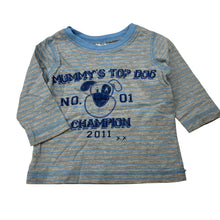Load image into Gallery viewer, Boys Tiny Little Wonders, long sleeve t-shirt / top, dog, GUC, size 00,  