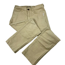 Load image into Gallery viewer, Girls Osh Kosh, beige cotton pants, adjustable, Inside leg: 55cm, GUC, size 8,  