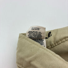 Load image into Gallery viewer, Girls Osh Kosh, beige cotton pants, adjustable, Inside leg: 55cm, GUC, size 8,  