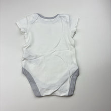 Load image into Gallery viewer, Unisex M&amp;S, soft cotton bodysuit / romper, bird, GUC, size 000,  