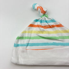 Load image into Gallery viewer, Unisex Disney Baby, striped cotton hat / beanie, EUC, size 00,  