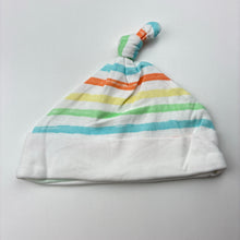 Load image into Gallery viewer, Unisex Disney Baby, striped cotton hat / beanie, EUC, size 00,  