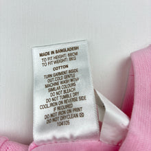 Load image into Gallery viewer, Girls Tiny Little Wonders, pink cotton pyjama top, GUC, size 00,  