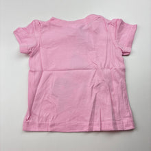 Load image into Gallery viewer, Girls Tiny Little Wonders, pink cotton pyjama top, GUC, size 00,  