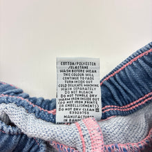 Load image into Gallery viewer, Girls Target, soft knit denim pants, elasticated, GUC, size 0,  