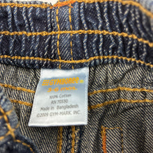 Load image into Gallery viewer, Boys Gymboree, dark denim jeans, elasticated, GUC, size 00,  