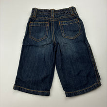 Load image into Gallery viewer, Boys Gymboree, dark denim jeans, elasticated, GUC, size 00,  
