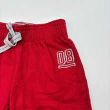 Load image into Gallery viewer, Boys Target, red casual pants, elasticated, GUC, size 00,  