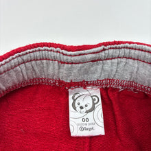 Load image into Gallery viewer, Boys Target, red casual pants, elasticated, GUC, size 00,  
