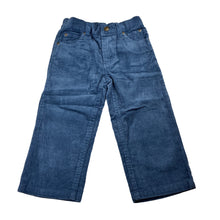 Load image into Gallery viewer, Boys Sprout, blue cotton corduroy pants, adjustable, EUC, size 1,  