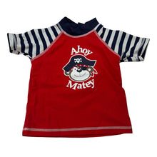 Load image into Gallery viewer, Boys Baby Berry, short sleeve rashie / swim top, EUC, size 000,  